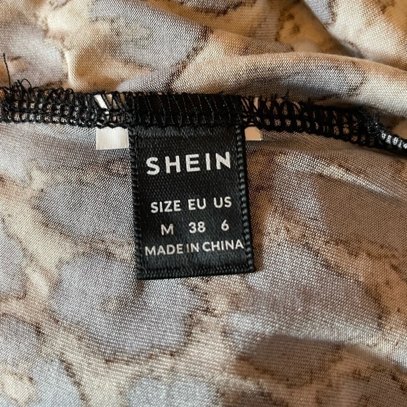 Shein animal print top - Picture 3 of 4